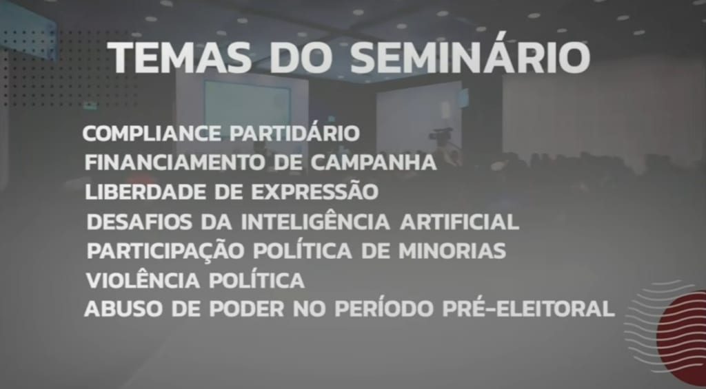 Escola do Parlamento faz seminário sobre integridade eleitoral em 25/08