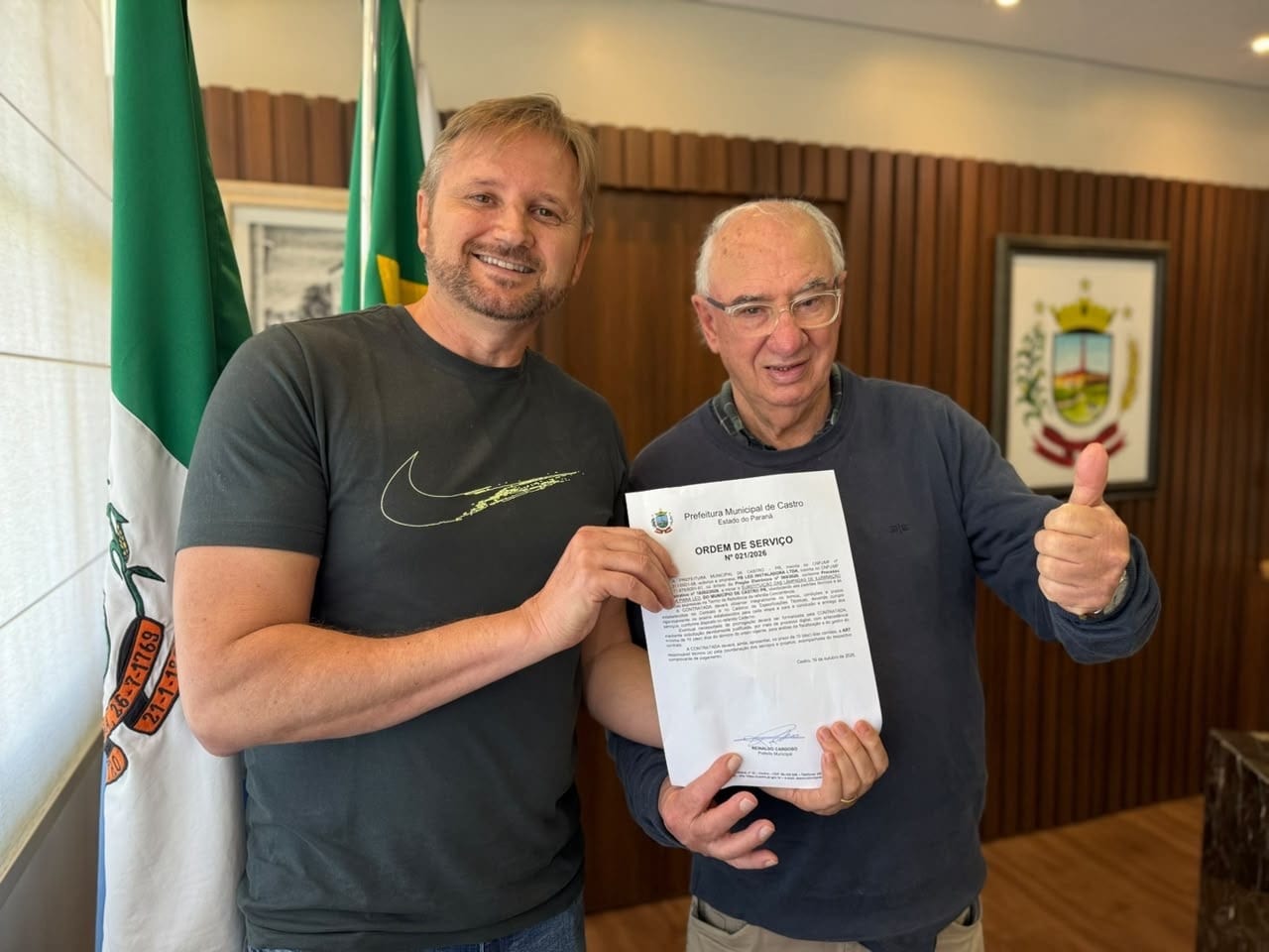 Castro vai substituir cerca de 7 mil lâmpadas por LED em todos os bairros da área urbana
