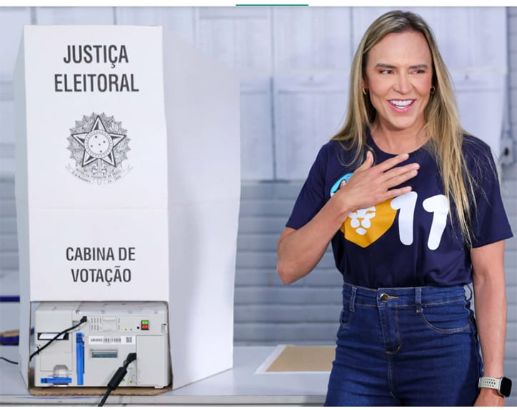 Celina Leão é reeleita governadora do Distrito Federal