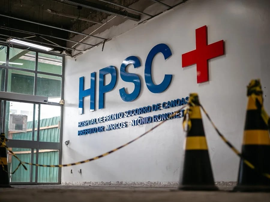Primeira etapa da reconstrução do HPSC tem 20% pronto; conclusão em 1º semestre de 2027