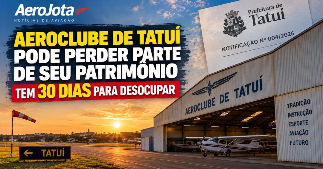 PREFEITURA DÁ 30 DIAS PARA AEROCLUBE DE TATUÍ DESOCUPAR HANGARES – JORNAL INTEGRAÇÃO ON-LINE – 3/9/2026 – QUINTA-FEIRA