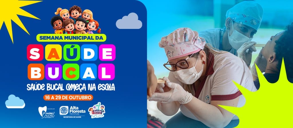 Alta Floresta promove Semana Municipal da Saúde Bucal em instituições de ensino