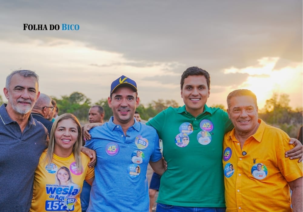 Em Araguatins, Luxemburgo participa de primeiro ato com grupo de Vicentinho