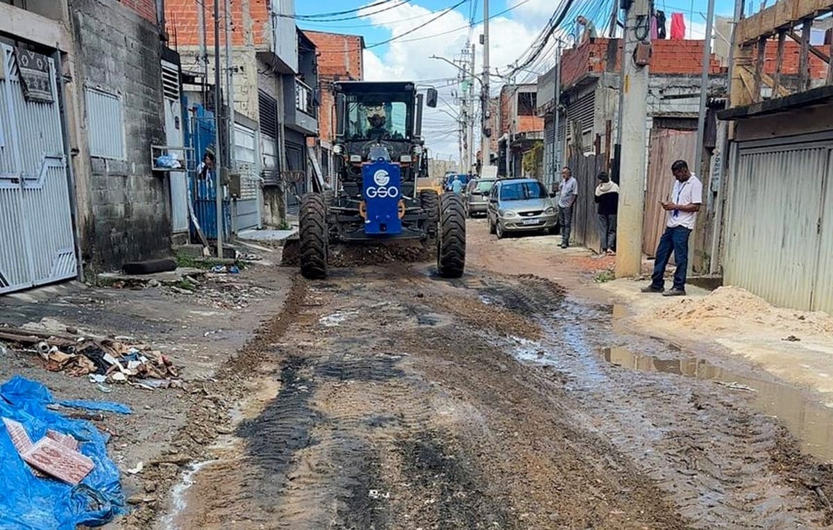 Prefeitura promove cascalhamento em rua do Anita Garibaldi