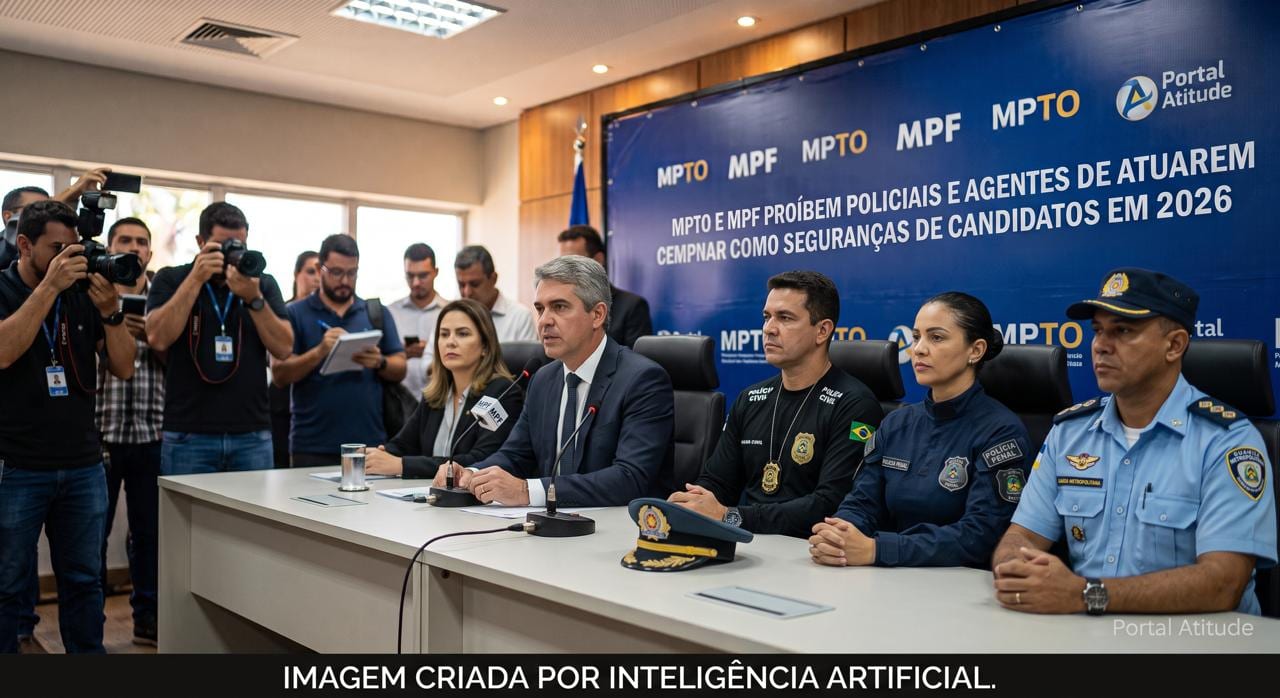 MPTO e MPF proíbem policiais e agentes de atuarem como seguranças de candidatos em 2026