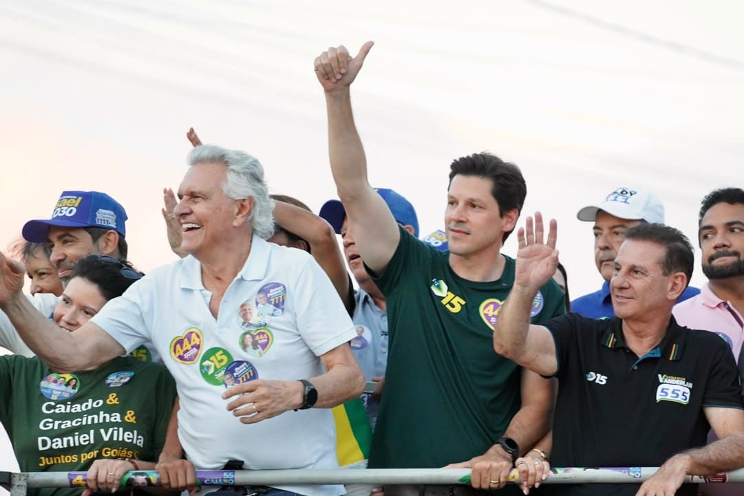Vanderlan recebe reconhecimento de Caiado e apoio de Daniel à reeleição