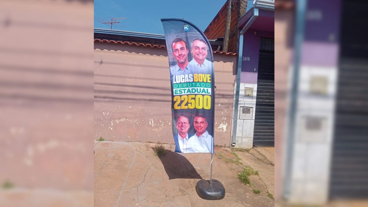 MP Eleitoral pede retirada de imagem de Bolsonaro em campanha de Bove