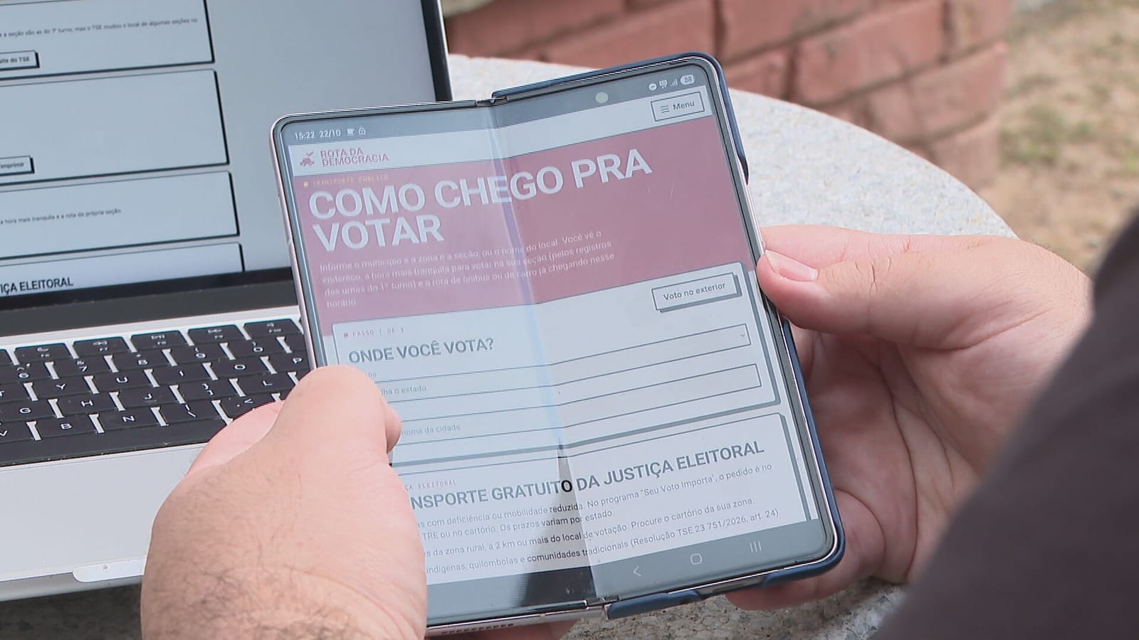 Plataforma ajuda eleitores a planejar transporte e horários para votar no 2º turno; saiba como acessar
