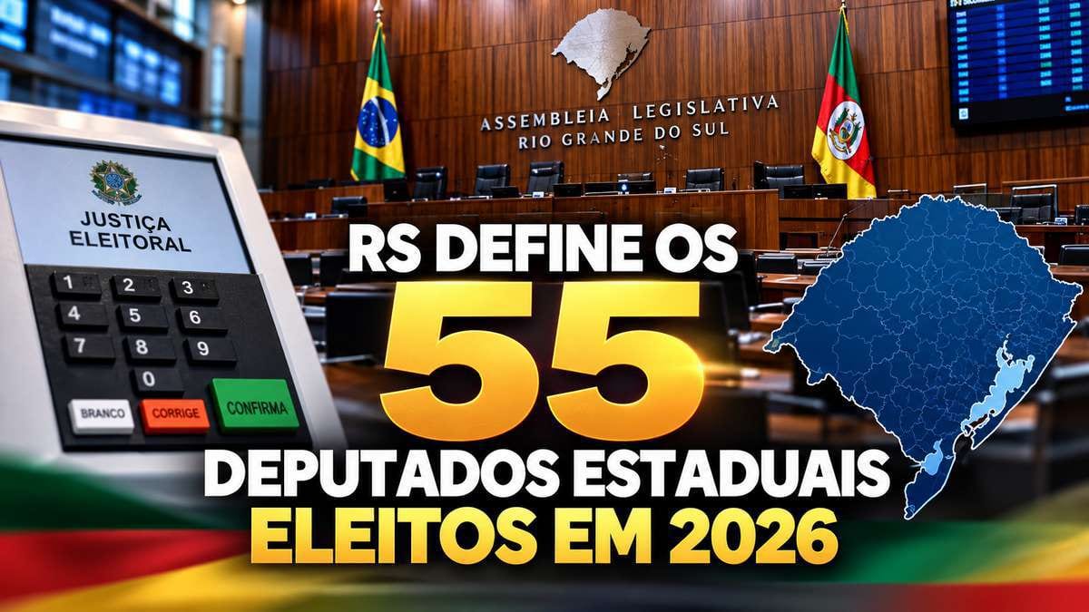 Deputados estaduais eleitos no RS: veja os 55 nomes e número de votos