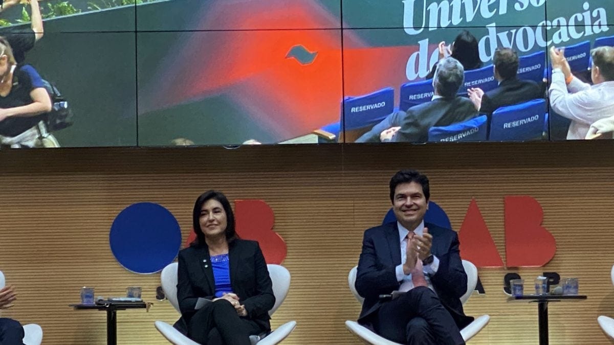 Tebet: só um “democrata” chegou ao 2º turno em 2022, diz na OAB-SP