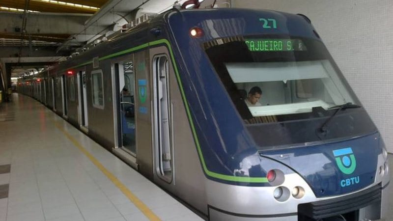 Metrô do Recife será gratuito no segundo turno, dia 25 de outubro