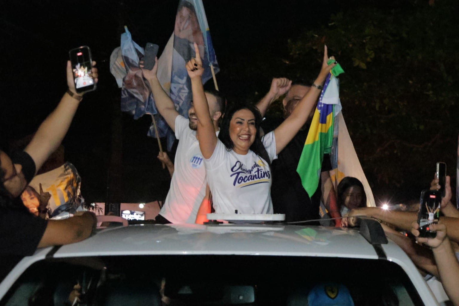 Janad Valcari faz história nas urnas como a mais votada do Tocantins e mostra liderança absoluta em Palmas: “Meu coração