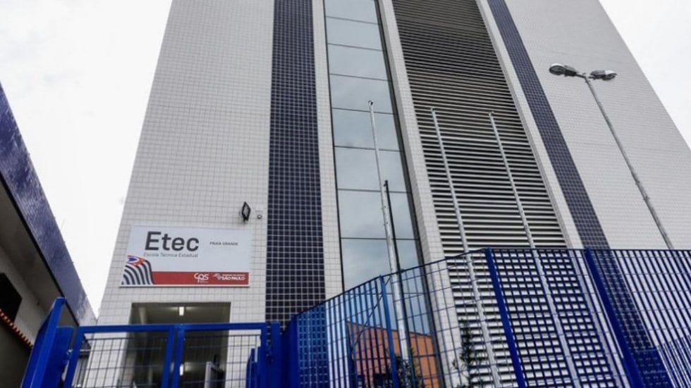 Vestibulinho Etec 2027 abre mais de 400 vagas gratuitas para cursos técnicos em Praia Grande