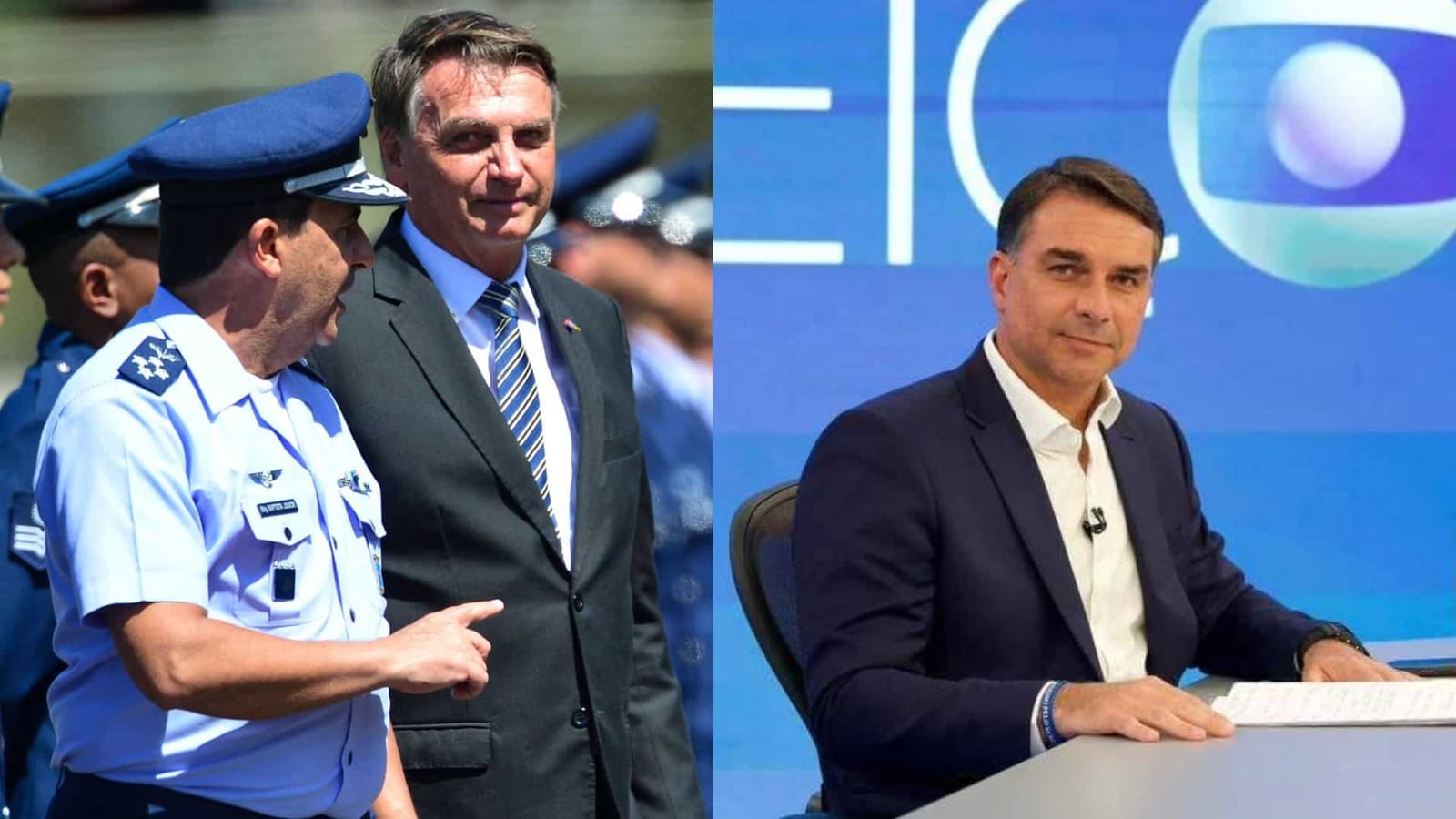 Flávio Bolsonaro "fugiu" de pergunta no JN, reage ex-comandante da FAB, que pede para Marinho "não incorporar Zagallo"
