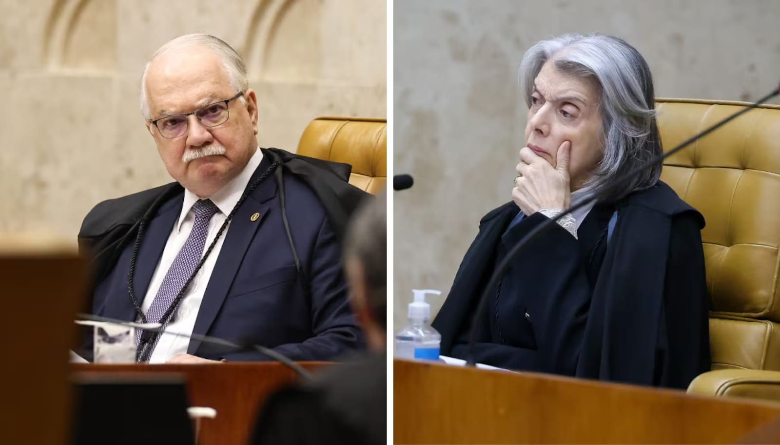 Fachin e Cármen Lúcia têm votos decisivos em julgamento sobre Alexandre de Moraes