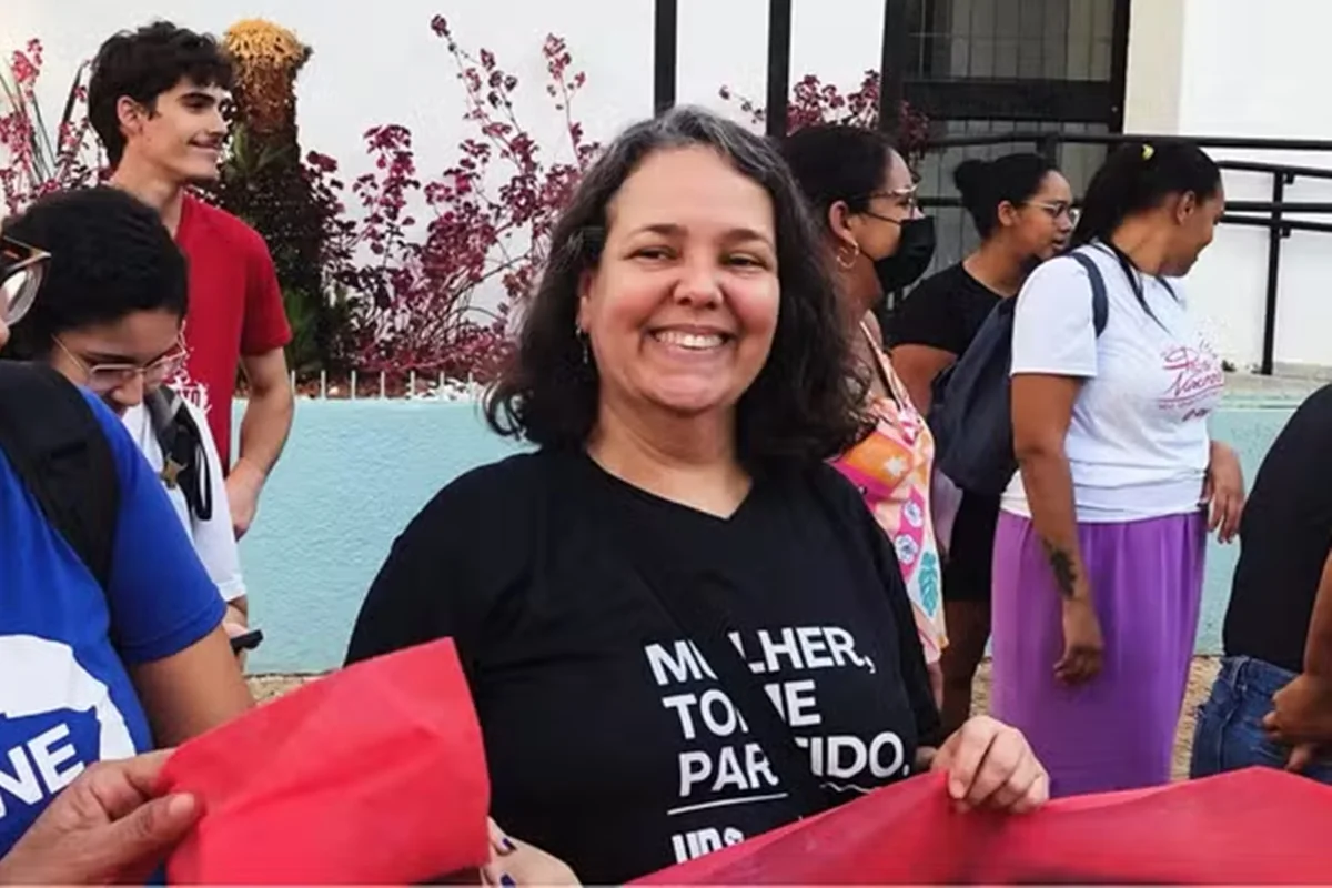 Luciana Amorim é a primeira mulher a se candidatar ao governo de Goiás