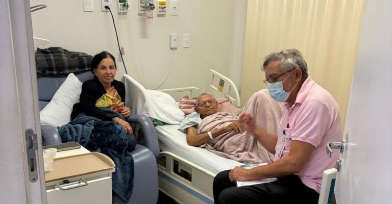 Mais que ajuda: voluntários levam afeto e esperança a pacientes internados em Aparecida de Goiânia