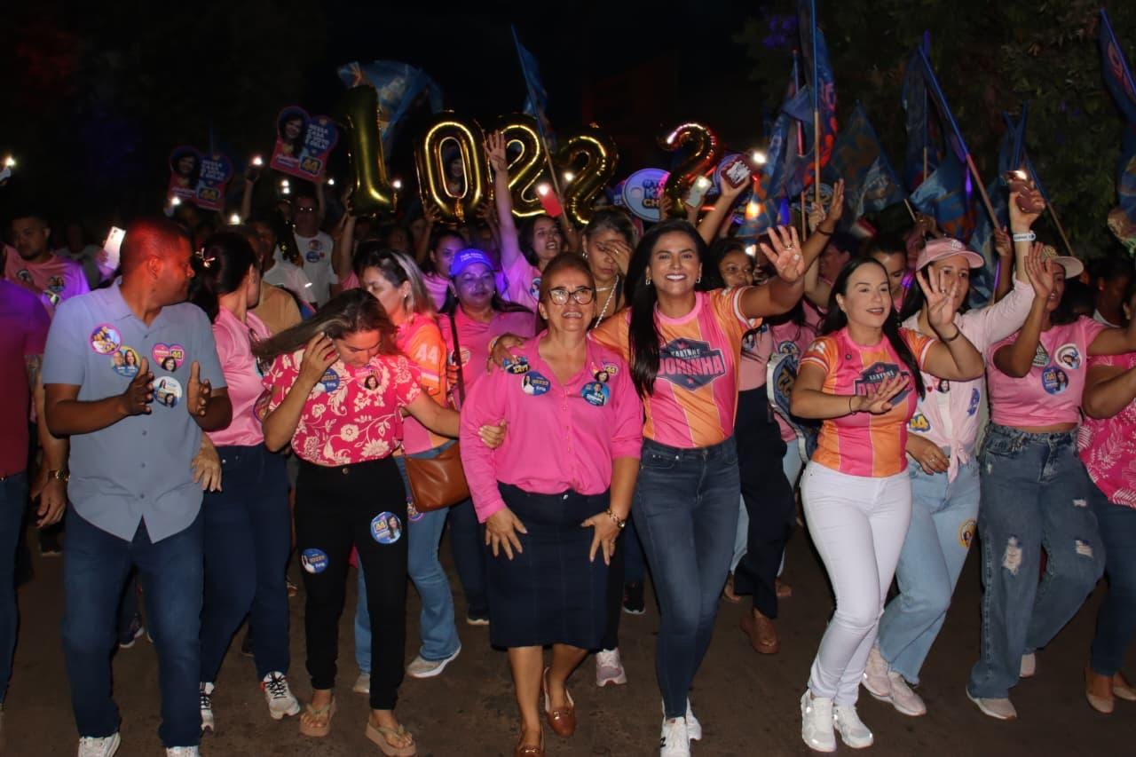 Movimento “Mulheres com Dorinha” mobiliza multidões no Bico do Papagaio