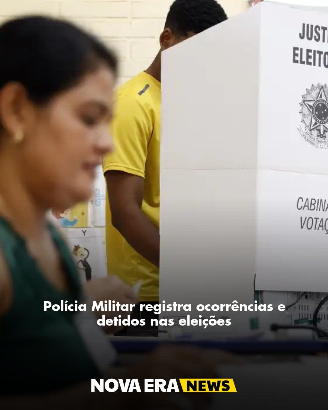 Polícia Militar registra ocorrências e detidos nas eleições