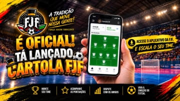 FJF lança "Cartola" próprio no aplicativo e leva a disputa entre amigos para dentro do campeonato