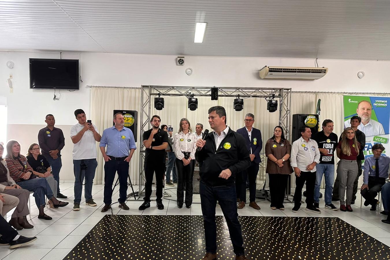 Moro diz em Irati que Centro Sul terá investimentos e não terá 'municípios de primeira ou segunda classe'