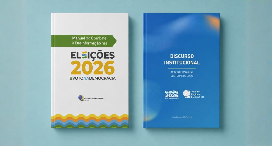 TRE-GO publica manuais para orientar comunicação e combater desinformação nas Eleições 2026