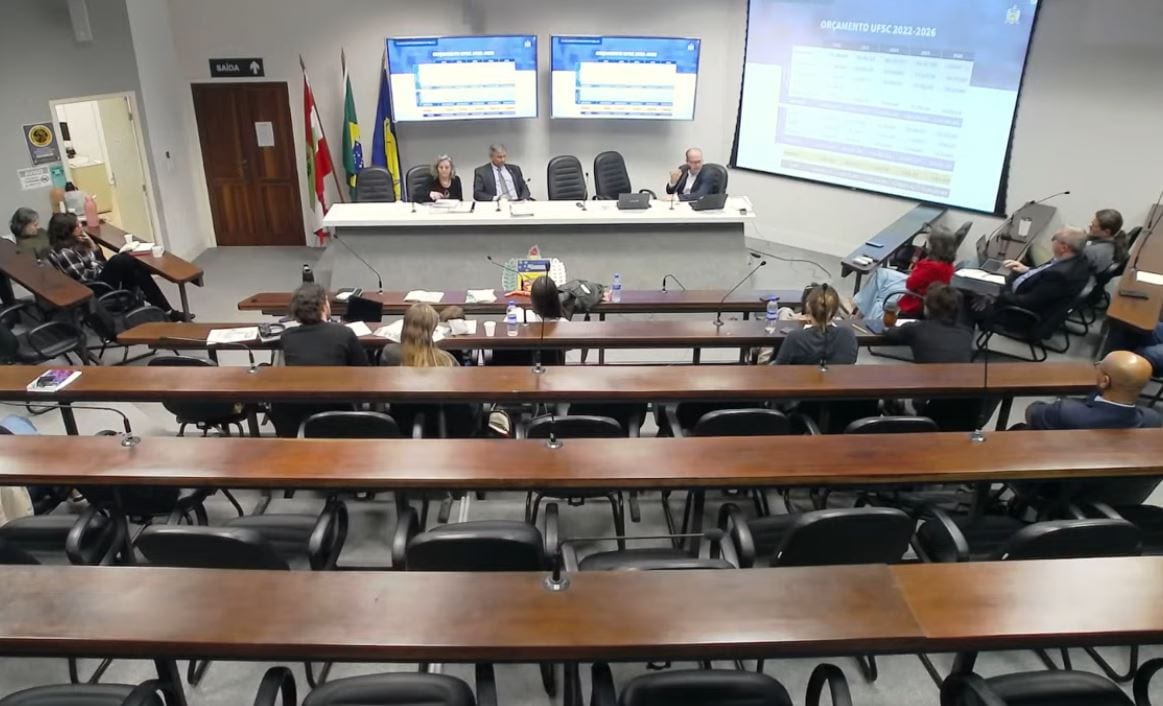 UFSC apresenta orçamento de 2026 ao Conselho Universitário