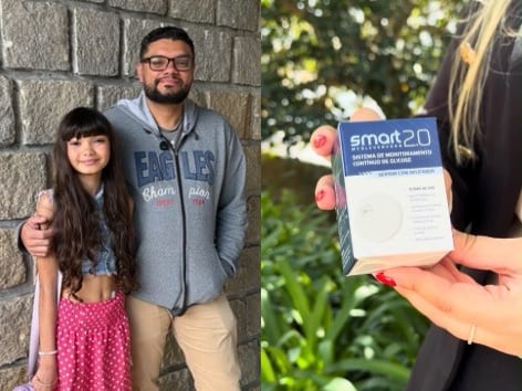 Brusque entrega monitores contínuos de glicose a 50 famílias