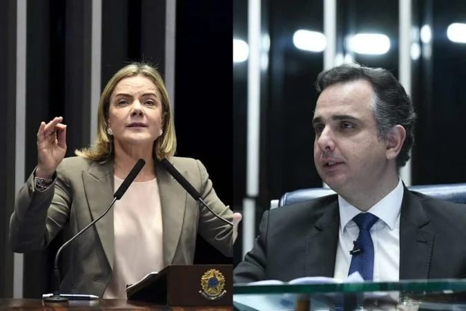 Rodrigo Pacheco no STF e Gleisi Hoffmann no TCU?