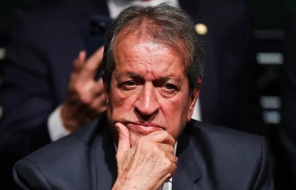 Valdemar critica carta de Flávio Bolsonaro após visitar ex-presidente