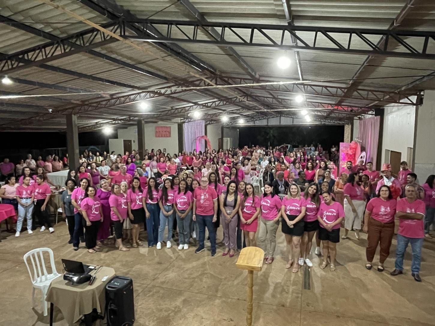 CORUMBATAÍ DO SUL: Secretaria Municipal de Saúde promove Noite do Outubro Rosa com palestra, música e brindes para as mu