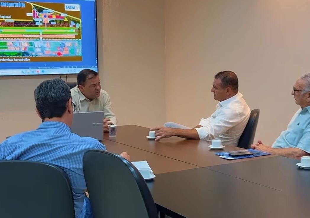 Geneilton Assis recebe empresários para vistoria das obras do aeroporto