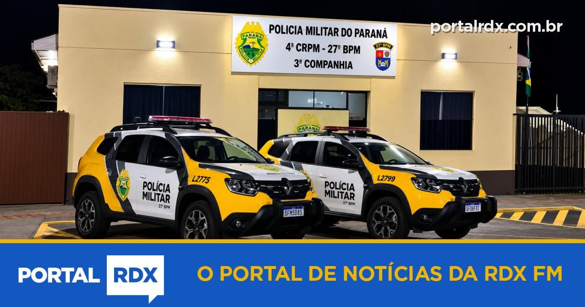 Polícia registra 25 ocorrências em São Mateus do Sul entre domingo e segunda-feira