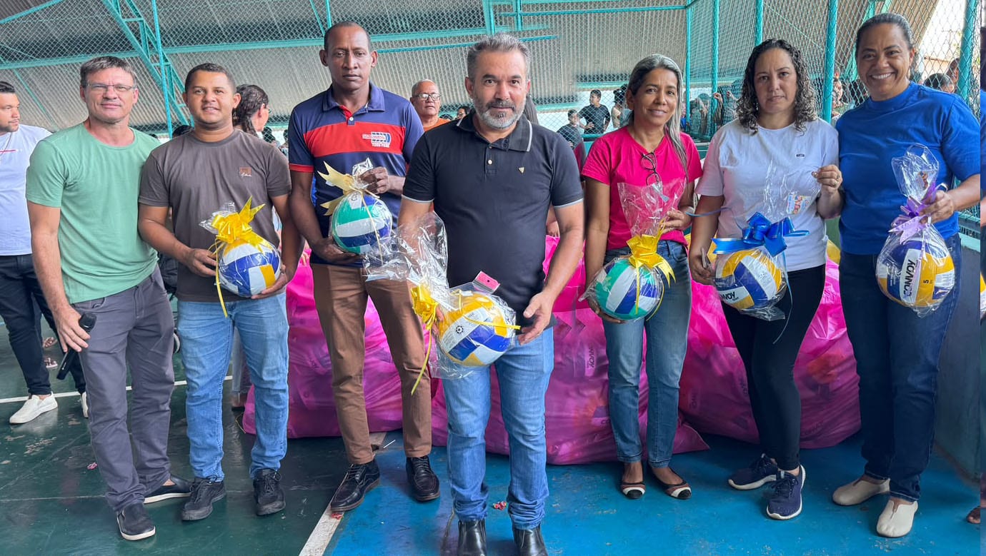 Prefeitura de Jaú do Tocantins promove dia de muita alegria e diversão para as crianças do município