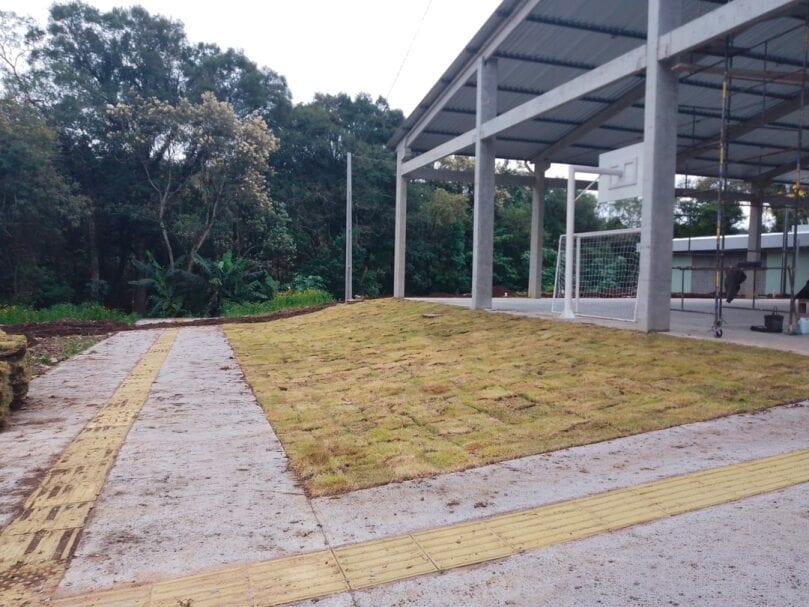 Nova quadra poliesportiva vai ampliar as opções de lazer e convivência no bairro Primeiro de Maio
