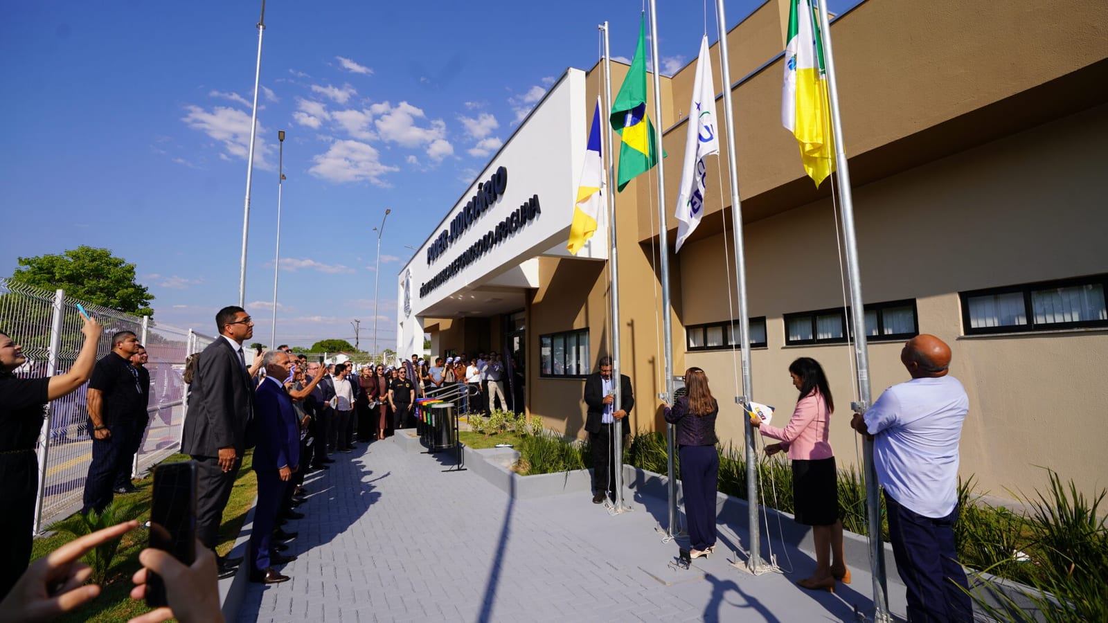Presidente do TJTO inaugura novo Fórum em Formoso do Araguaia