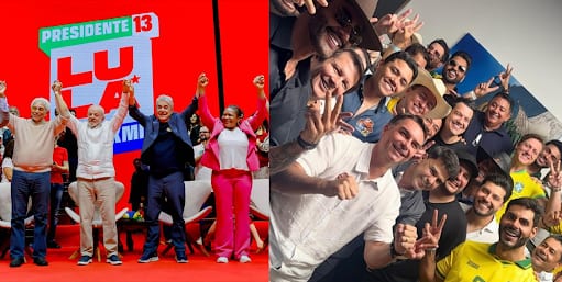 Relembre quais famosos de fora da política estão com Lula e quais estão com Flávio Bolsonaro
