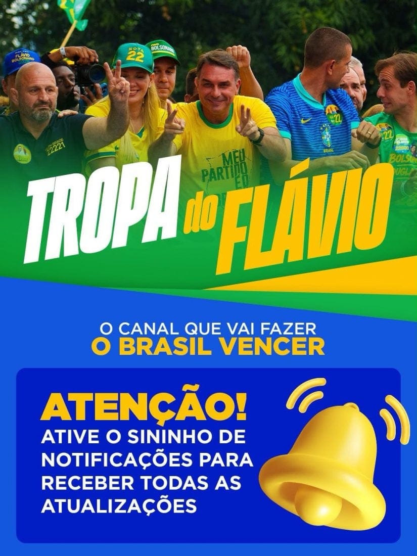 Coligação de Lula pede ao TSE suspensão de 48 horas do canal ‘Tropa do Flávio’