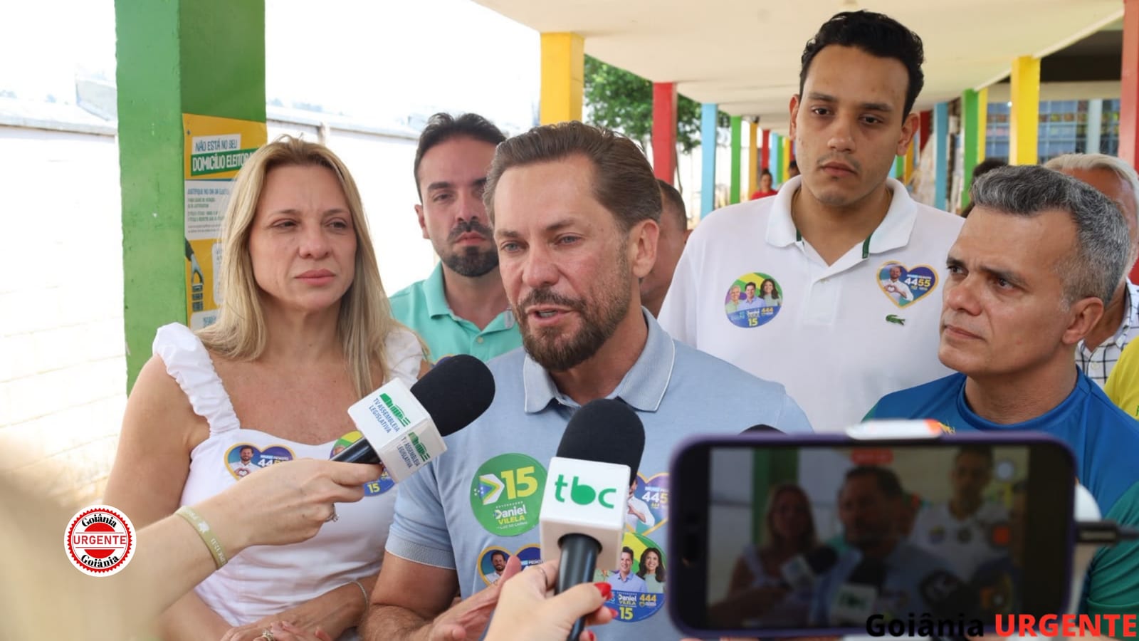 Cinco candidatos aparecem em posição favorável a uma das 17 cadeiras por Goiás