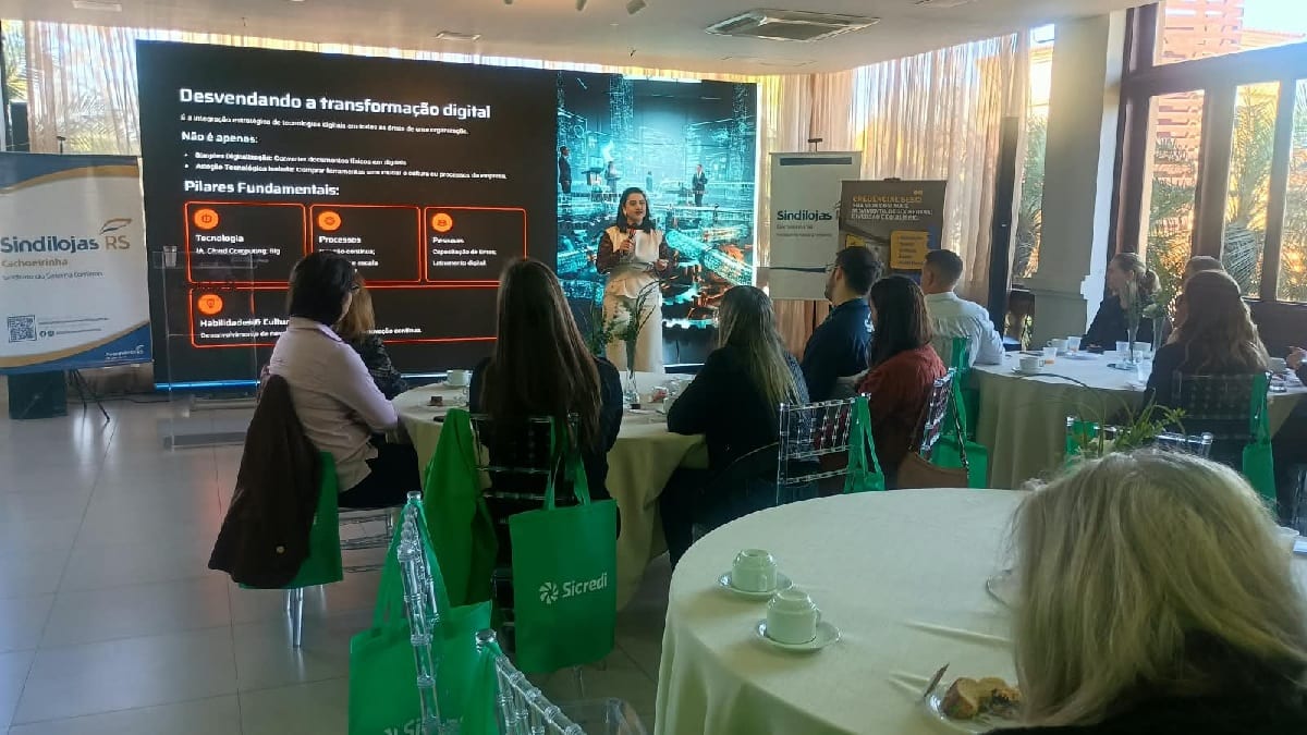 Sindilojas promove debate sobre IA e transformação no comércio