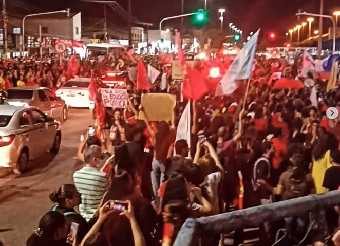 Governo de Sergipe apura relato de homem armado em ato a favor de Lula em Aracaju