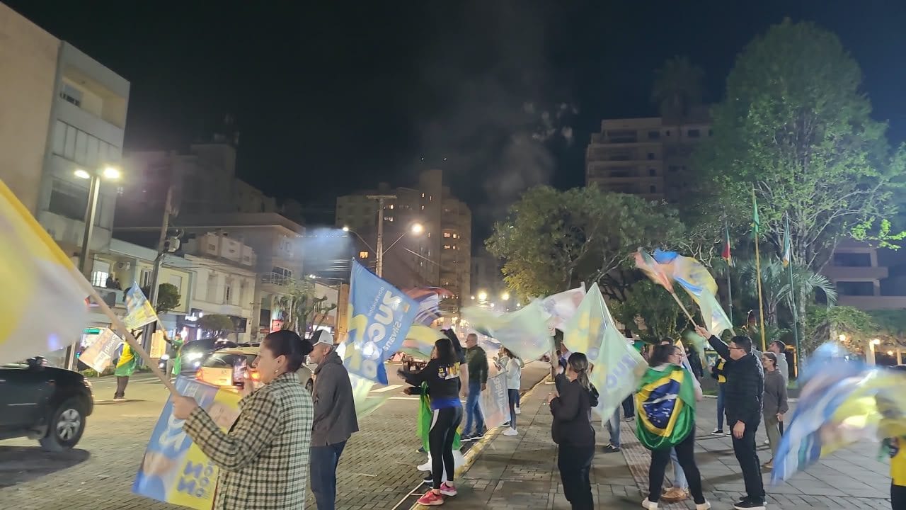 Vídeo: Zucco é eleito Governador do RS no primeiro turno; comemorações em Veranópolis