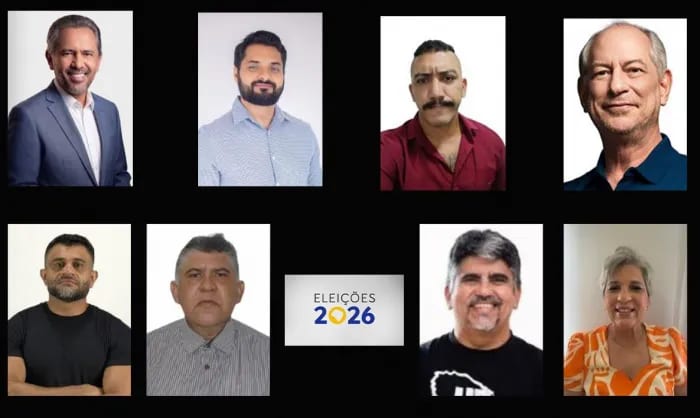 Ceará tem oito candidatos ao governo; 6.998.494 eleitores aptos