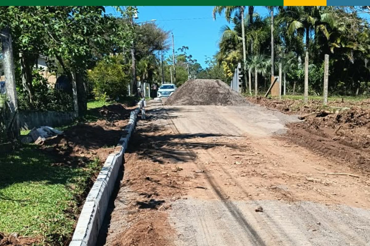 Torres inicia pavimentação da Estrada do Limoeiro na Vila São João