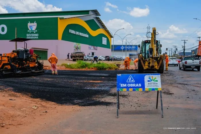 Prefeitura de Boa Vista conclui asfaltamento da Rua Vovó Júlia