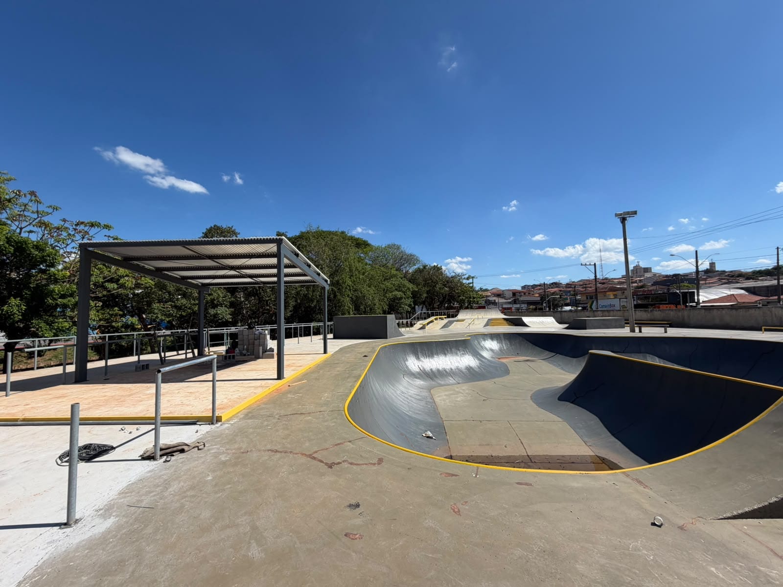 Obra do Parque da Juventude, em Bragança Paulista, chega a 65% de execução