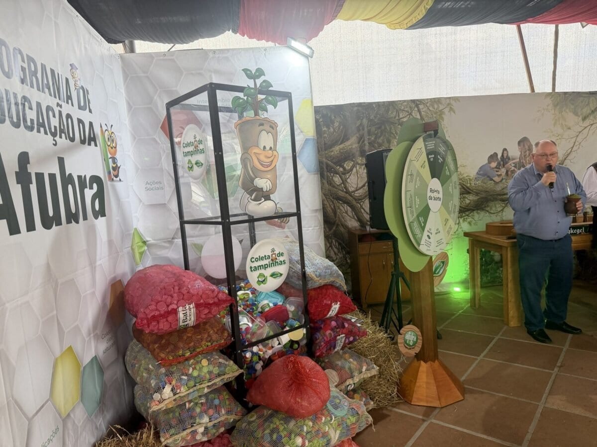 Gincana Papa Tampinha Afubra arrecada mais de 11 toneladas e mobiliza 127 escolas
