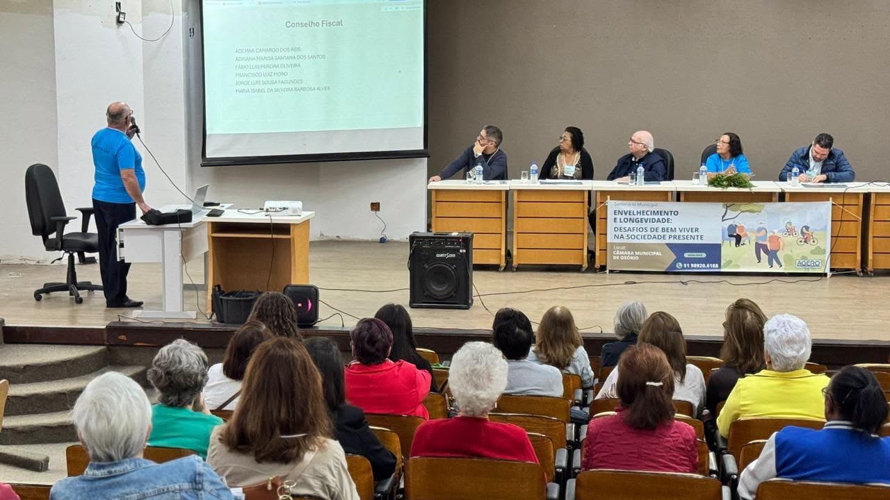 II Seminário Municipal de Envelhecimento e Longevidade debate os desafios das políticas públicas para uma sociedade que