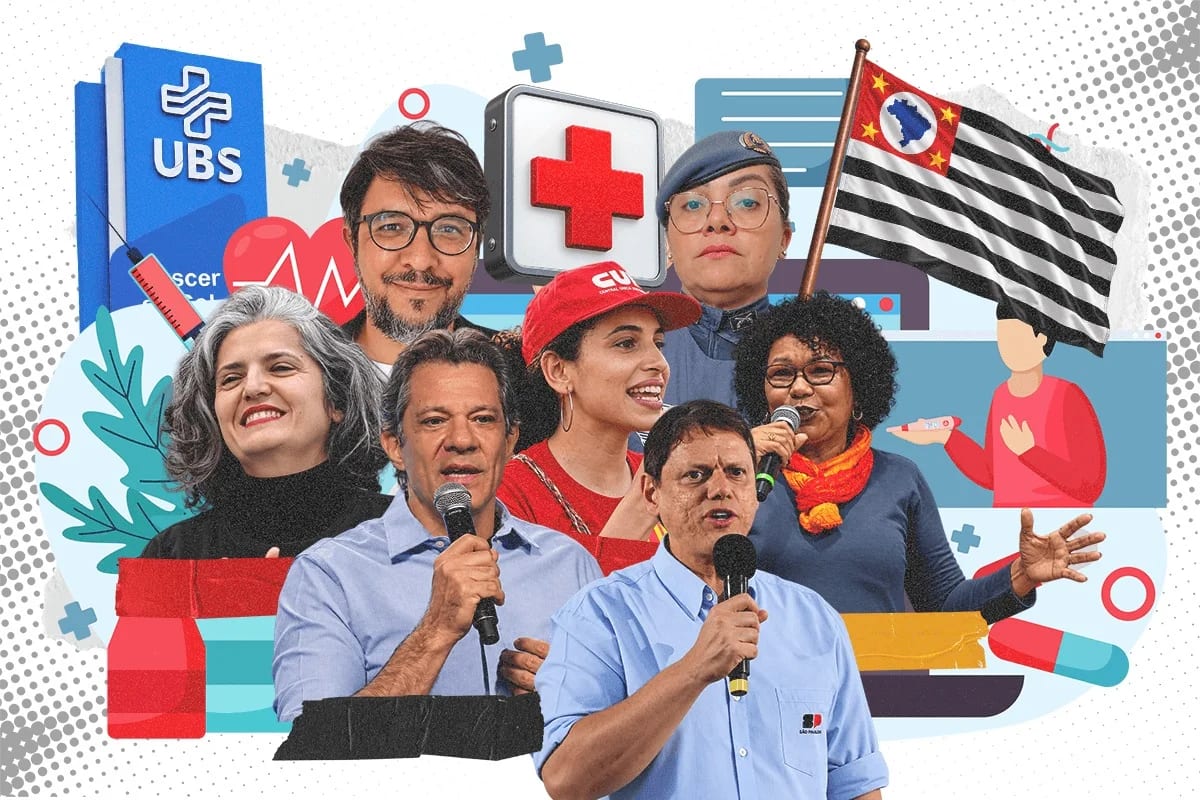 Como os candidatos ao governo de SP prometem melhorar a saúde