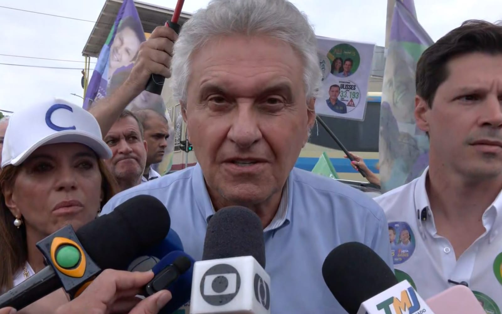 Caiado diz que STF e TSE 'extrapolaram' ao cancelar debate da Globo